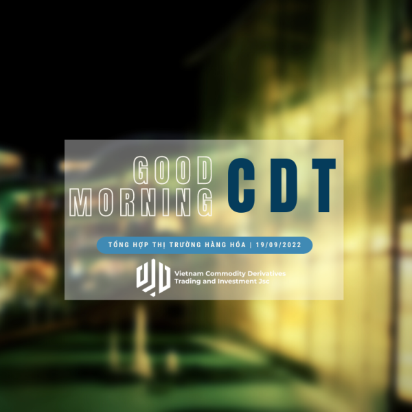 Good morning from CDT Investment. Tổng hợp thị trường ngày 19/09/2022: Năng lượng quay đầu hồi phục mạnh mẽ!